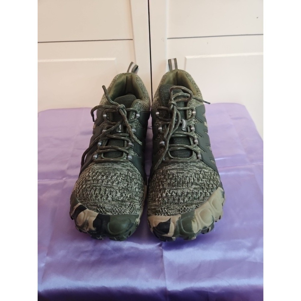 Weweya Shoes Mens Sz EU‎ 45 11.5 Green Barefoot Minimalist Trail Running Fitness